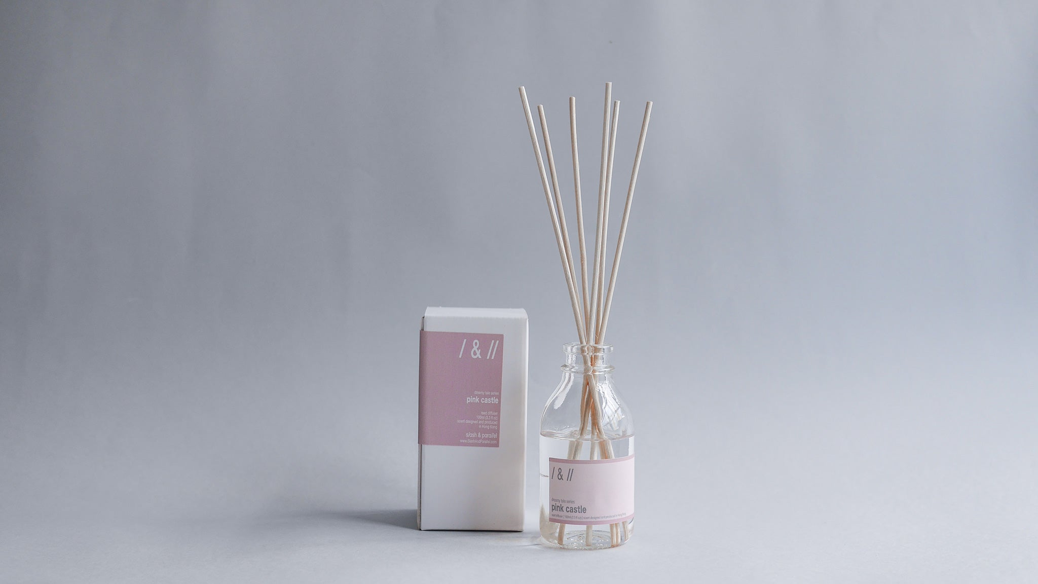 pink castle / reed diffuser 100ml & 200ml // dreamy tale series