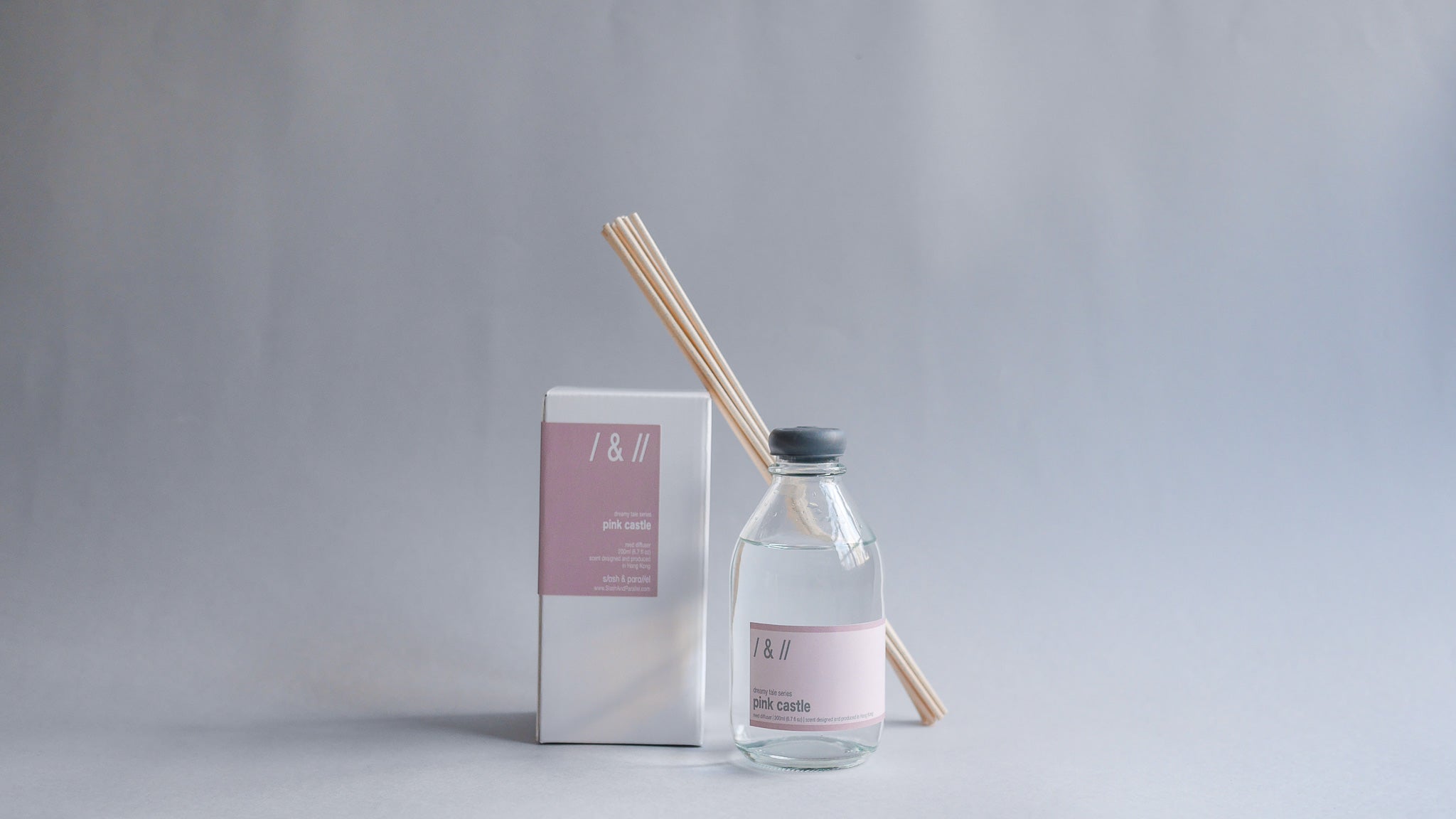 pink castle / reed diffuser 100ml & 200ml // dreamy tale series