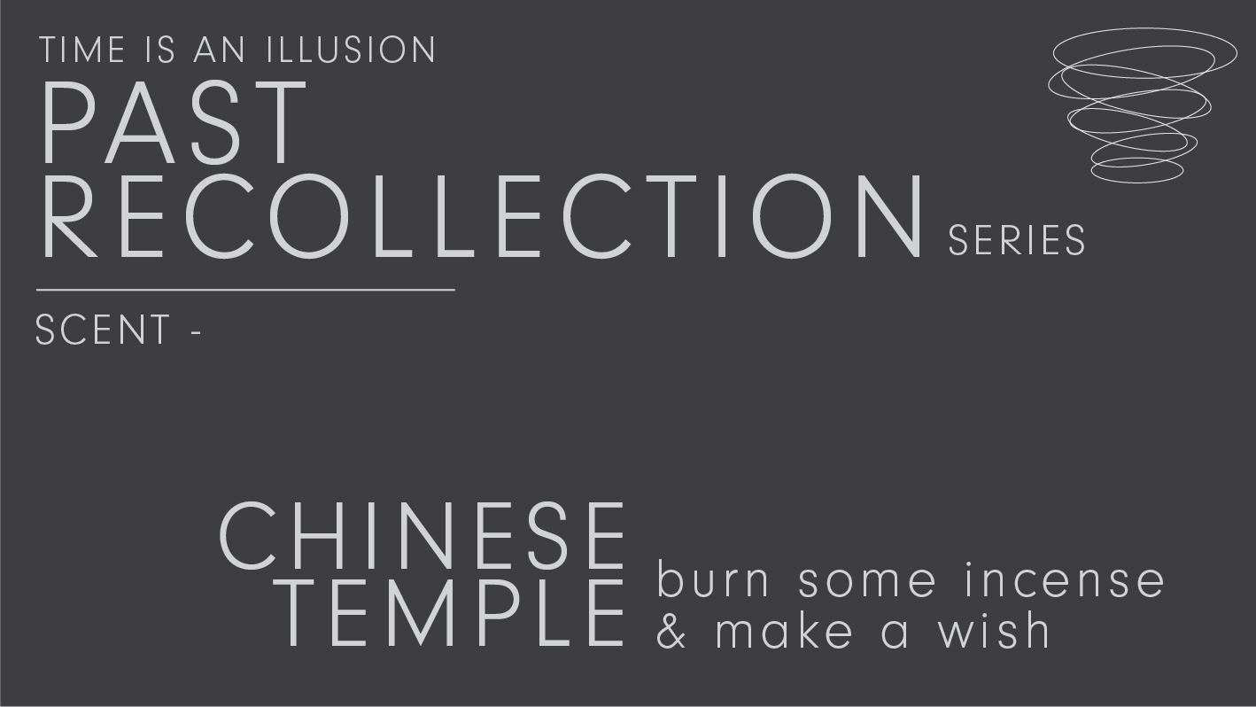 chinese temple / scented candle 285g // recollection series